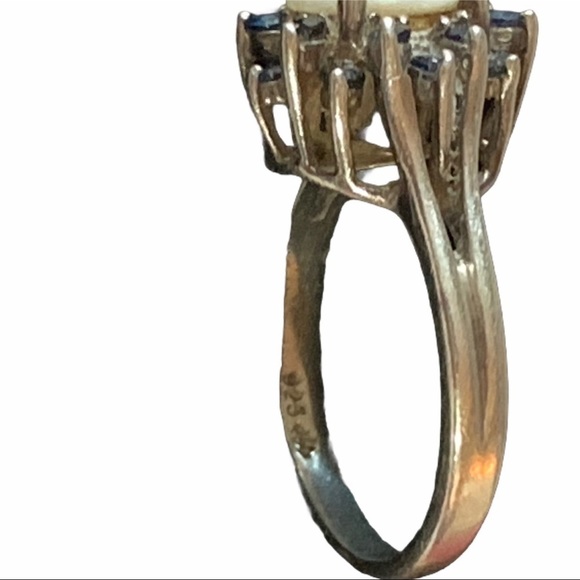 OPAL SAPPHIRE RING 6 - Picture 12 of 14